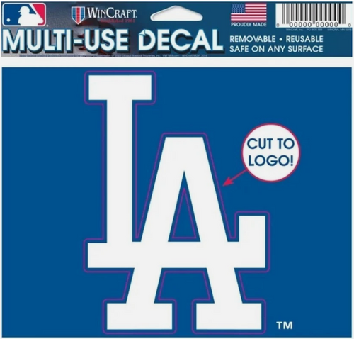 Los Angeles Dodgers 5" x 6" Vinyl Decal