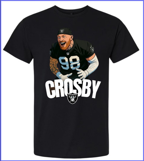 Las Vegas Raiders Max Crosby T-Shirt Youth
