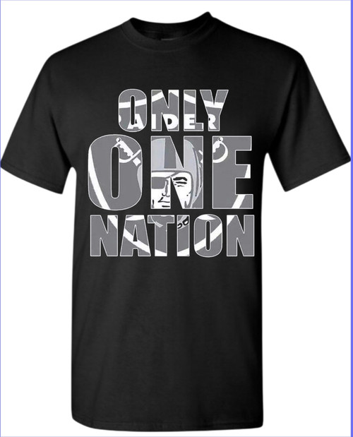 Las Vegas Raiders "Only One Nation" Men's T-Shirt