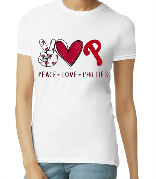 Philadelphia Phillies Love" Women's T-Shirt
