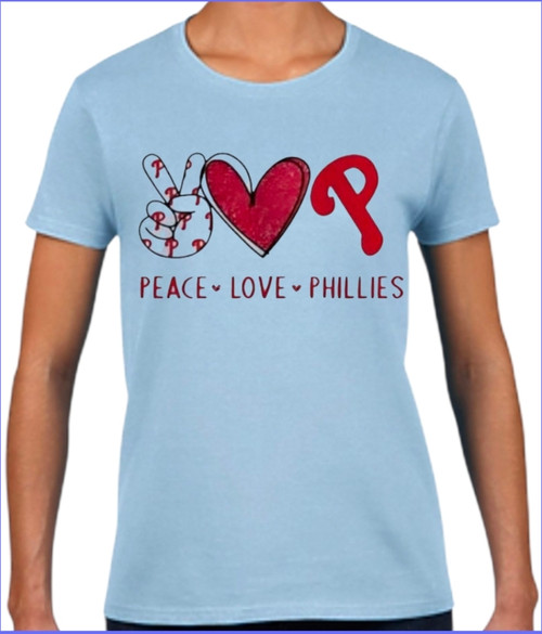 Philadelphia Phillies Love" Women's T-Shirt