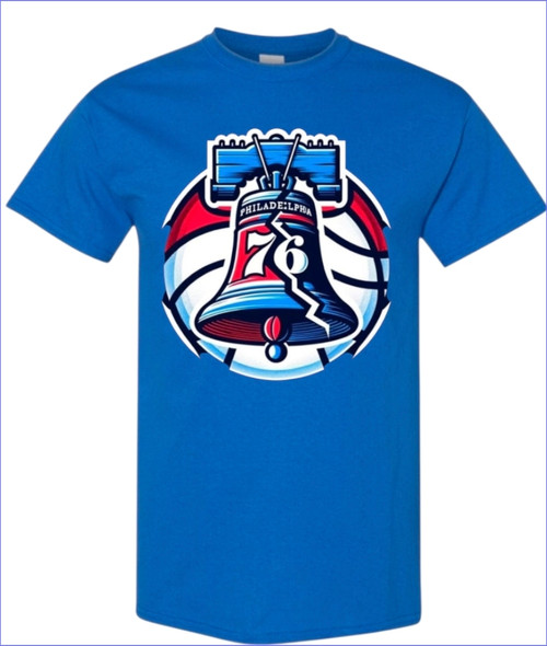 Philadelphia 76ers Men's T-Shirt Liberty Bell