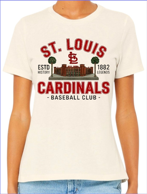 St. Louis Cardinals Estd. Women's T-Shirt