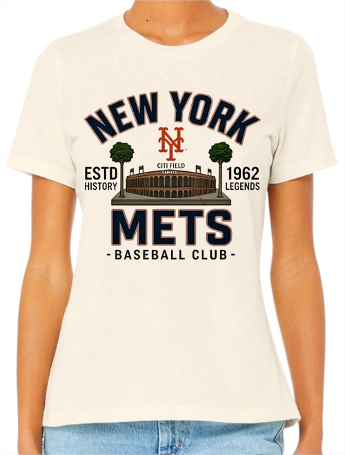 New York Mets Estd. Women's T-Shirt