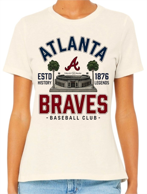Atlanta Braves Estd. Women's T-Shirt