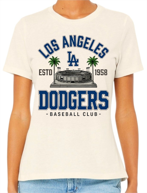 Los Angeles Dodgers Estd. Women's T-Shirt