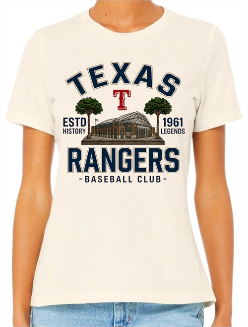 Texas Rangers Estd. Women's T-Shirt