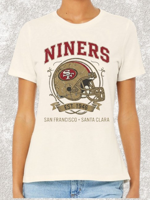 San Francisco 49ers Helmet Women's T-Shirt