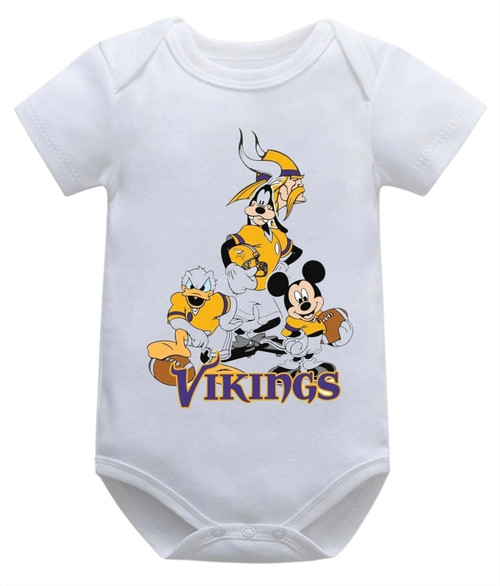 Minnesota Vikings Disney Baby Onesie