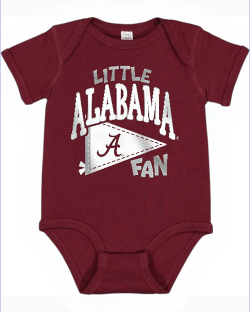 Alabama Crimson Tide  Lil Fan Baby Onesie