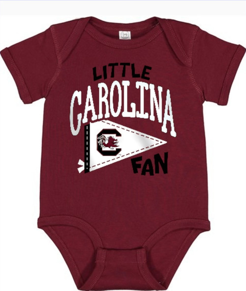 South Carolina Gamecocks  Lil Fan Baby Onesie