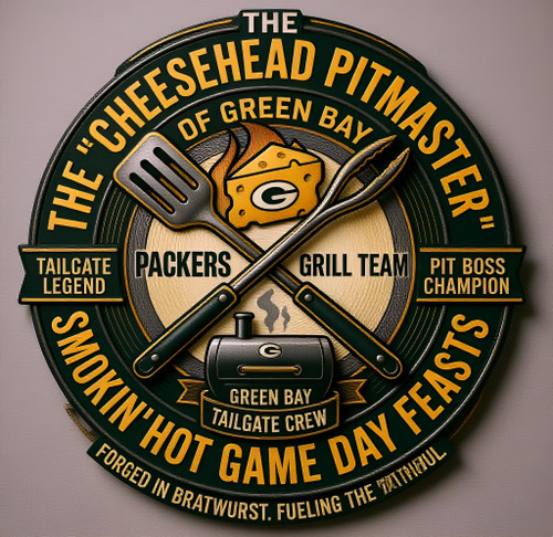 Green Bay Packers  Kitchen or BBQ Apron