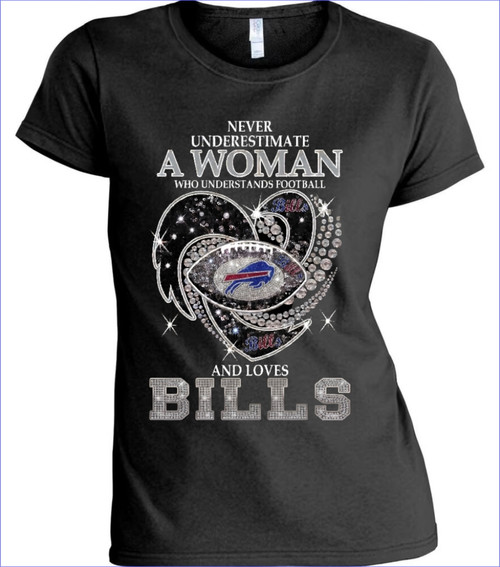 Buffalo Bills Never Underestimate Women's T-Shirt
