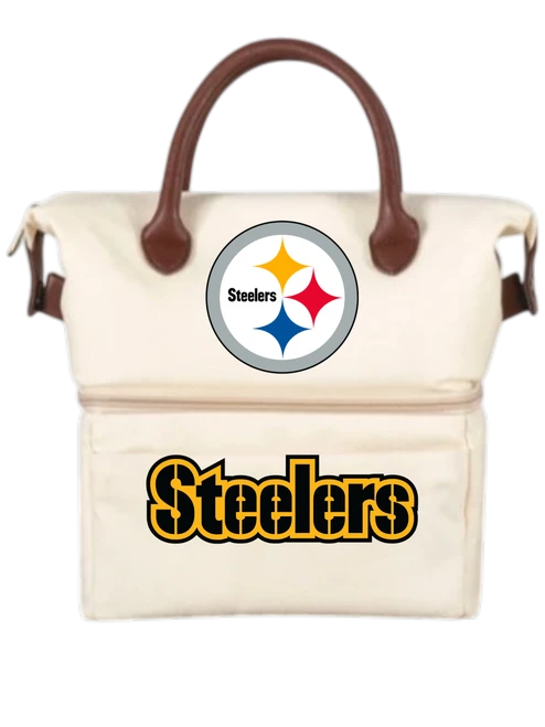 On The Go Lunch Bag Cooler - Women's Pittsburgh Steelers