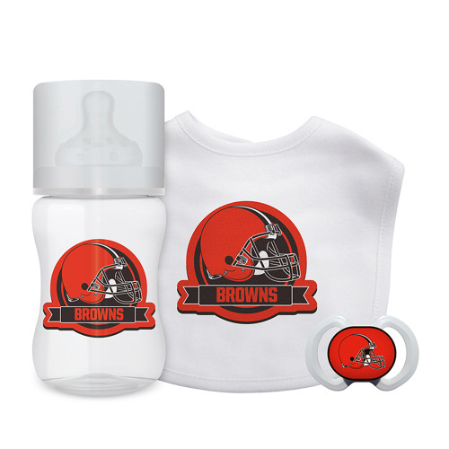 Cleveland Browns Toddler/Baby 3-Piece Gift Set Cleveland Browns Toddler/Baby 3-Piece Gift Set