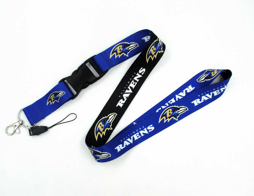 Baltimore Ravens 1" Lanyard Baltimore Ravens 1" Lanyard