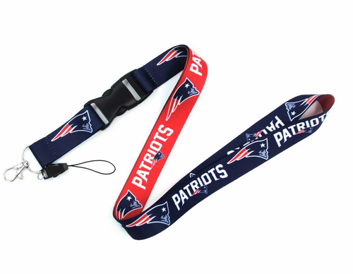 New England Patriots 1" Lanyard New England Patriots 1" Lanyard