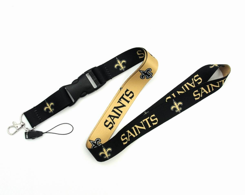 New Orleans Saints 1" Lanyard New Orleans Saints 1" Lanyard