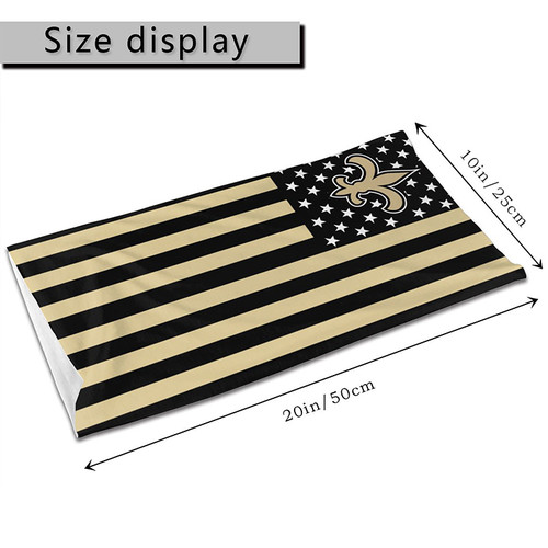 New Orleans Saints Scarf 20" x 10"