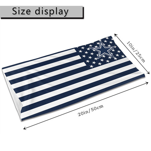 Dallas Cowboys Scarf 20" x 10"