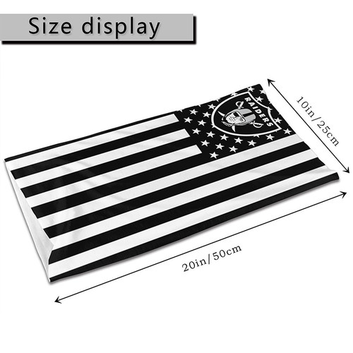 Las Vegas Raiders Scarf 20" x 10"