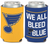 St Louis Blues  Can Cooler 12 oz.