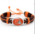 Cleveland Browns Leather Twist Unisex Bracelet