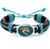 Jacksonville Jaguars Leather Twist Unisex Bracelet