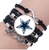 Dallas Cowboys Love Leather/Suede Bracelet