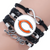 Chicago Bears Love Leather/Suede Bracelet