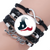Houston Texans Love Leather/Suede Bracelet