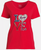 Atlanta Braves Women's Love V-Neck Tee Short Sleeves