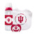 Indiana Hoosiers Toddler/Baby 3-Piece Gift Set