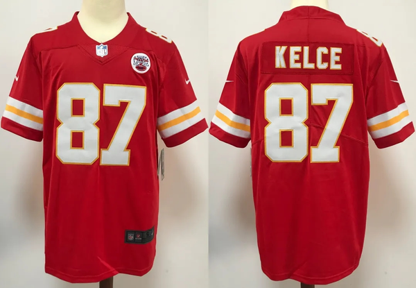 Kansas City Chiefs #87 Travis Kelce Stitched NFL Jersey