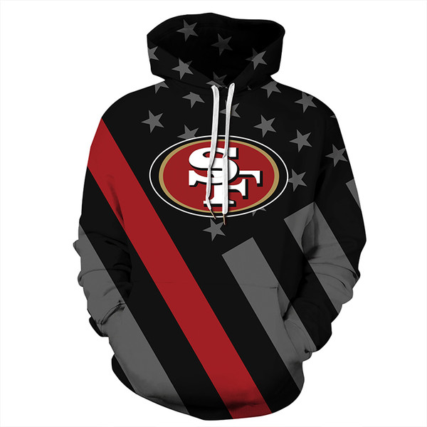 San Francisco 49ers Stars & Stripes Unisex Hoodie