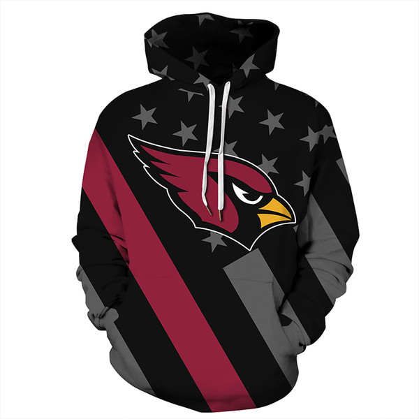 Arizona Cardinals Stars & Stripes Unisex Hoodie
