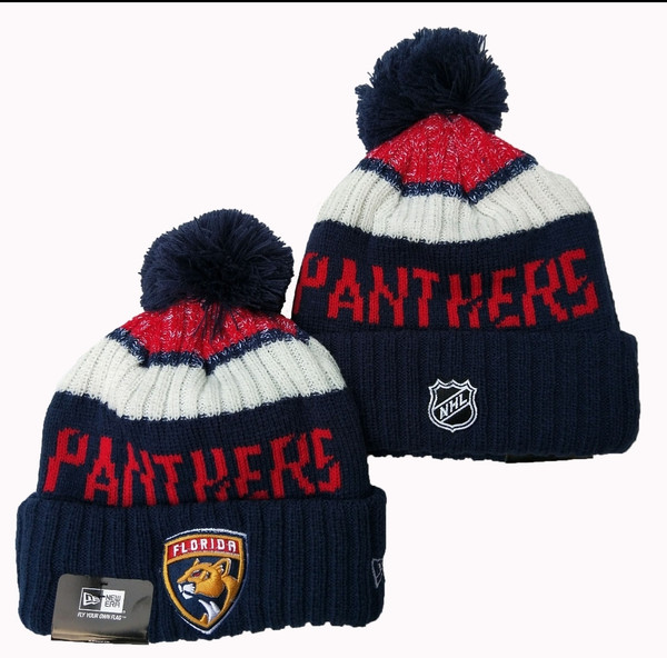 Florida Panthers Pom Knit Beanie