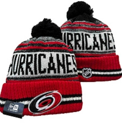 Carolina Hurricanes Pom Knit Beanie