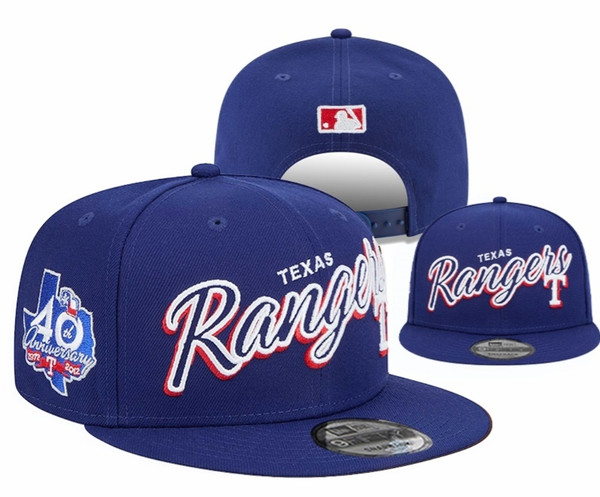 Texas Rangers Snapback Ball Cap