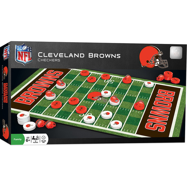 Cleveland Browns Checkers Board Game
