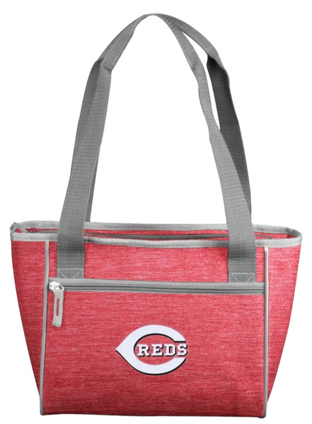 Cincinnati Reds Crosshatch 16 Can Cooler Tote