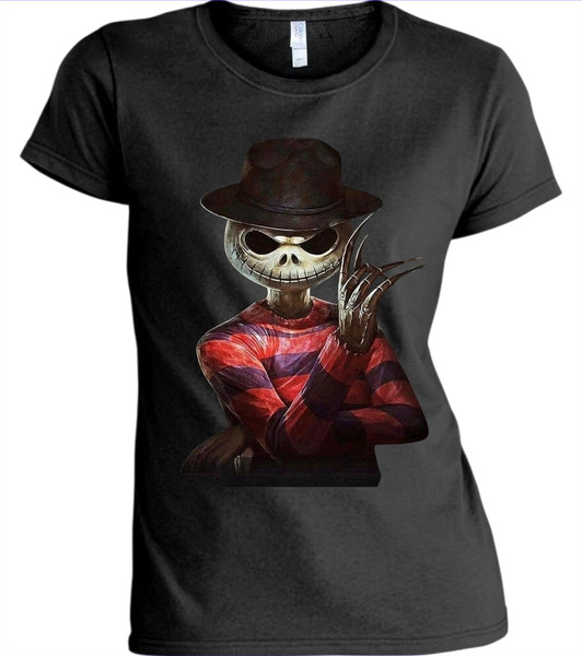 Jack As Freddy Kruger Cute Women's Shirt