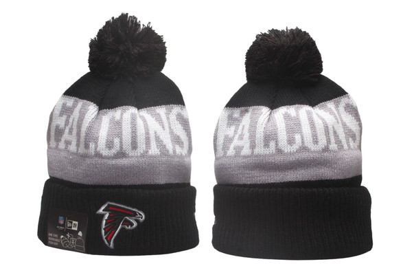 Atlanta Falcons Pom Knit Beanie #2