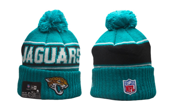 Jacksonville Jaguars Pom Knit Beanie