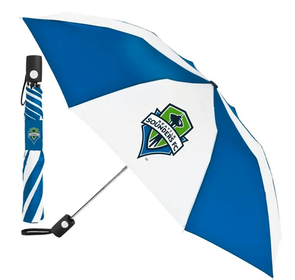 Seattle Sounders Auto Folding Umbrella