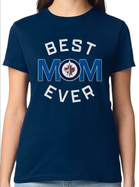 Winnipeg Jets "Best Mom Ever" Women's T-Shirt
