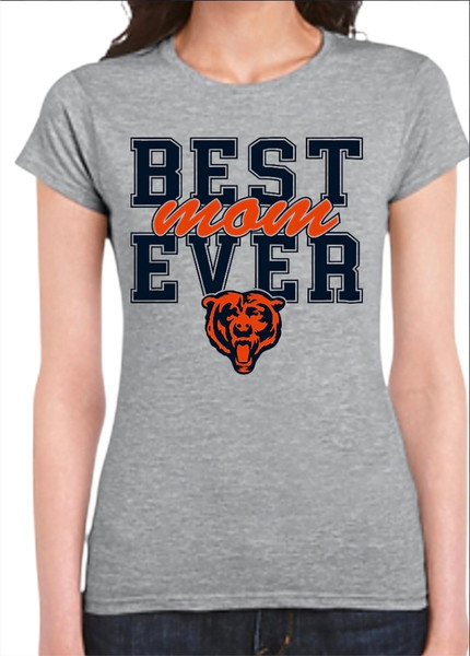 Chicago Bears "Best Mom Ever" Women's T-Shirt