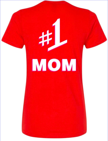 Boston Red Sox "#1 Mom Love" Women's T-Shirt