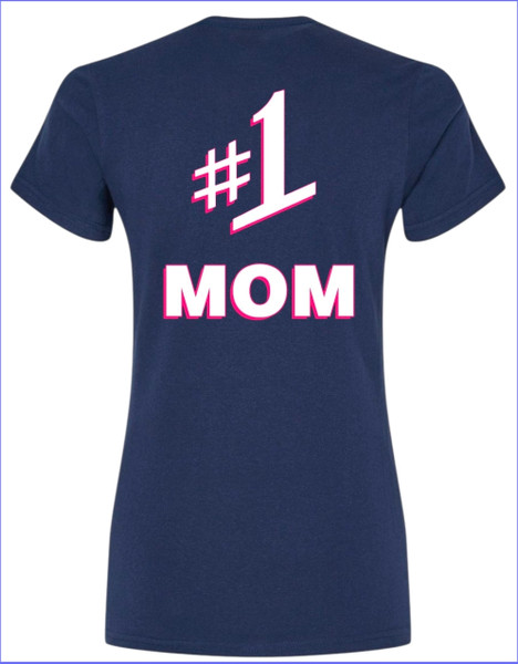 Tampa Bay Rays "#1 Mom Love" Women's T-Shirt