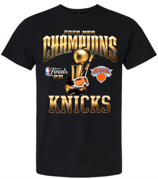 New York Knicks 2026 Finals Championship Men's T-Shirt